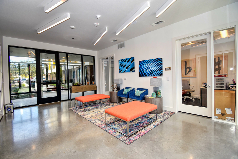 Community lobby at Pathways at Chalmers Courts South