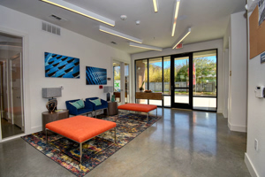 Lobby seating area