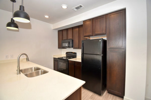 Apartment dining space